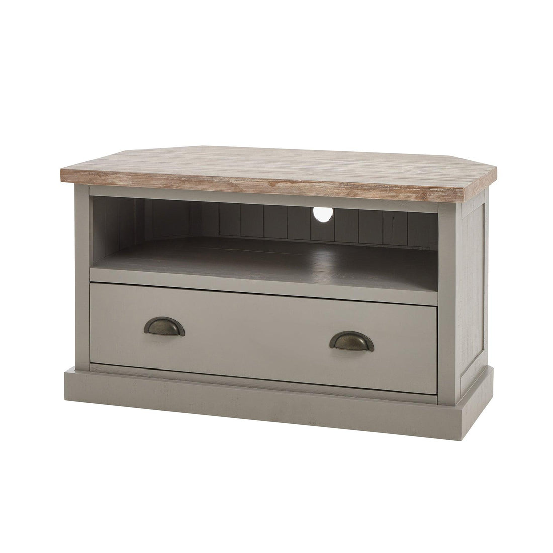 The Oxley Collection Corner TV Unit - £559.95 - Furniture > Cabinets > Media Units 