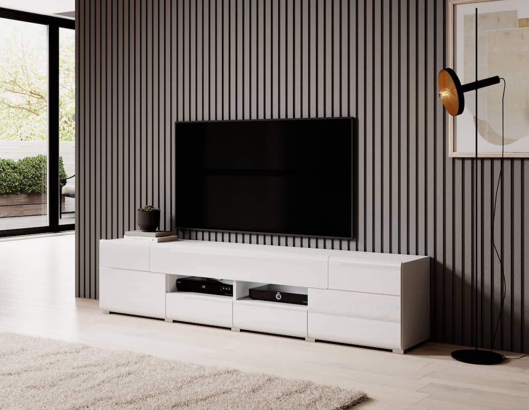 Toledo 40 TV Cabinet 208cm-Living Room TV Cabinet