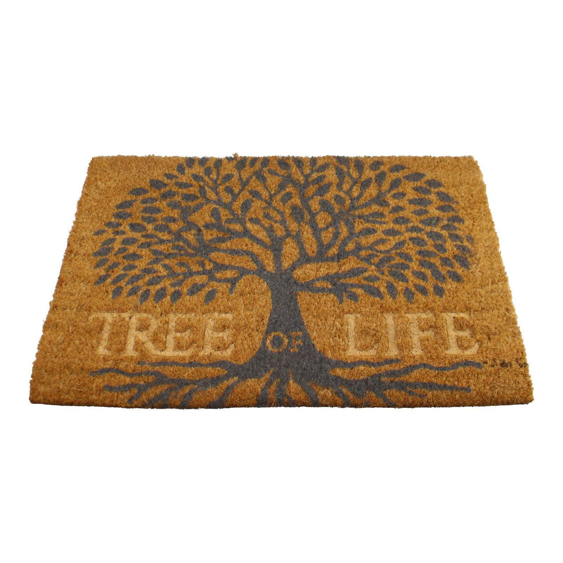 Tree Of Life Design Coir Doormat, 60x40cm - £24.99 - Doormats 