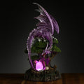 Tree of Life Dragon Mother LED Dark Legends Dragon Figurine - £45.49 - 