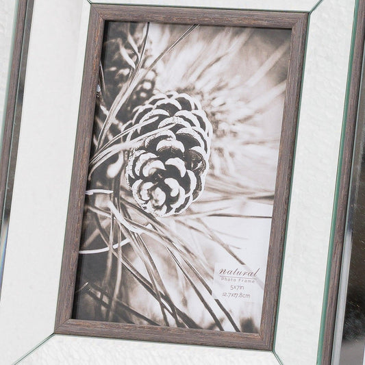 Tristan Mirror And Wood 5X7 Frame-Gifts & Accessories > Photo Frames