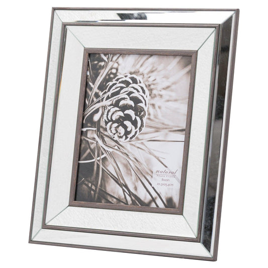 Tristan Mirror And Wood 8X10 Frame - £44.95 - Gifts & Accessories > Photo Frames 