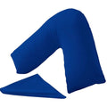 V Shaped Support Pillow Blue Pillow 