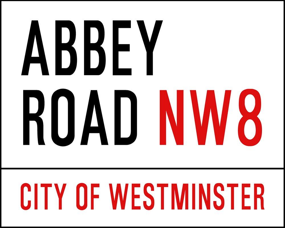 Vintage Metal Sign - Abbey Road, London Street Sign - £18.99 - Signs & Rules 