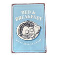 Vintage Metal Sign - Bed And Breakfast Sign-Signs & Rules