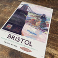 Vintage Metal Sign - British Railways Retro Advertising, Bristol Clifton Suspension Bridge-Retro Advertising