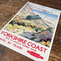 Vintage Metal Sign - British Railways Retro Advertising, Yorkshire Coast-Retro Advertising