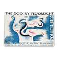 Vintage Metal Sign - London Underground, Visit The Zoo-Retro Advertising
