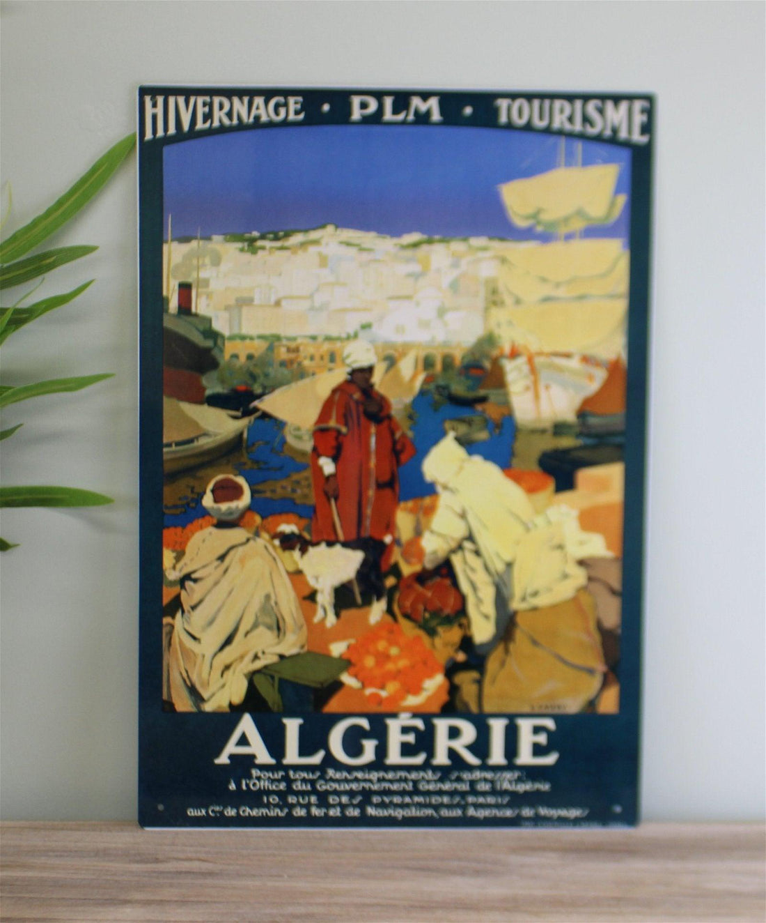 Vintage Metal Sign - Retro Advertising - Algerie Tourism - £27.99 - Retro Advertising 