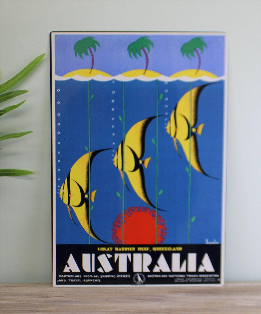 Vintage Metal Sign - Retro Advertising - Australia Fish - £27.99 - Retro Advertising 