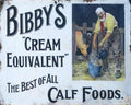 Vintage Metal Sign - Retro Advertising - Bibby's Calf Foods-Retro Advertising