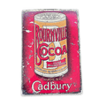 Vintage Metal Sign - Retro Advertising Cadbury Bournville Cocoa-Retro Advertising