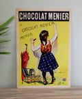 Vintage Metal Sign - Retro Advertising - Chocolate Menier - £27.99 - Retro Advertising 