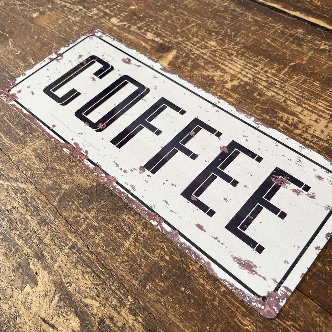 Vintage Metal Sign - Retro Coffee Wall Sign - £20.99 - Signs & Rules 
