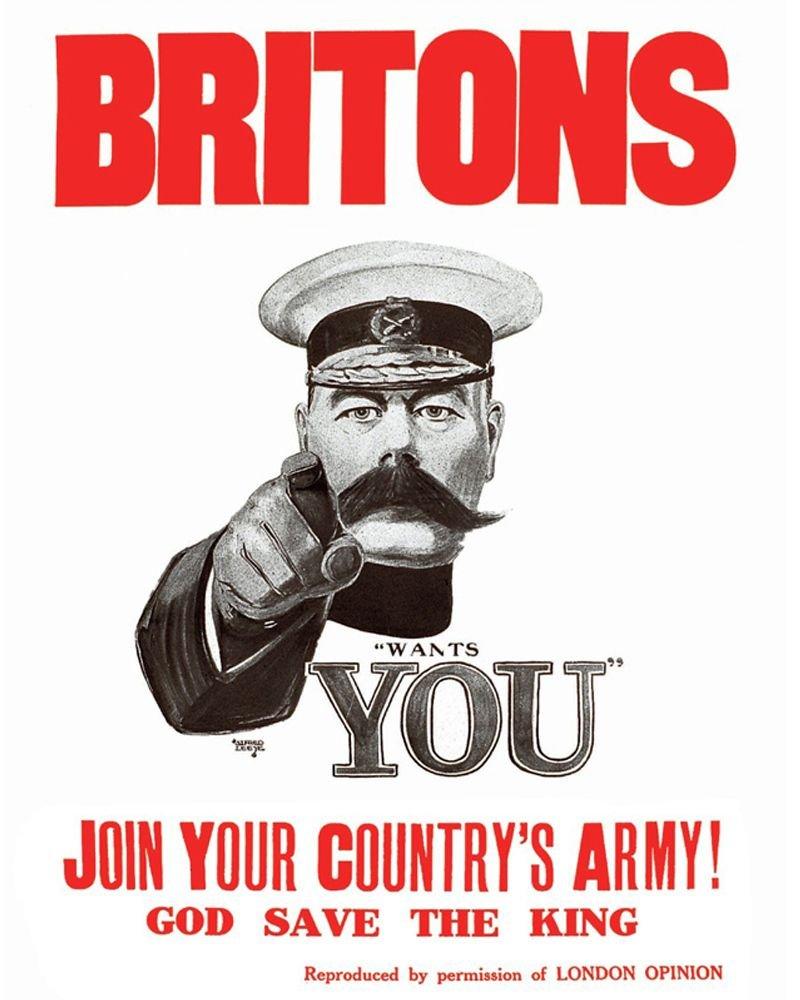 Vintage Metal Sign - Retro Propaganda - Join Your Country's Army - £27.99 - Retro Propaganda 
