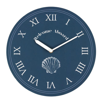 Welcome Aboard Wall Clock - £31.99 - Wall Clocks 