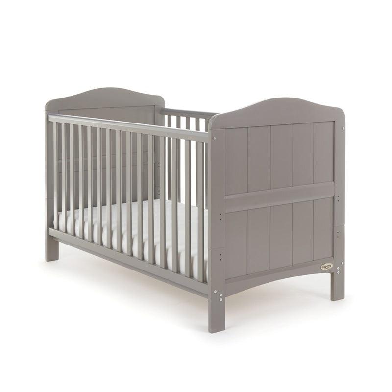 Whitby 2 Piece Room Set White with Taupe grey Baby & Toddler Furniture Sets 