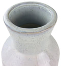 White Star Textured Stoneware Vase 44cm-Planters, Vases & Plant Stands