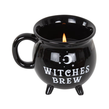 Witches Brew Cauldron Mug Candle - £19.99 - Candles 