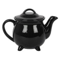 Witches Brew Ceramic Cauldron Tea Set-Tableware