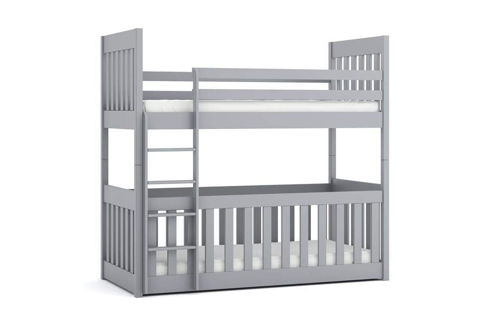Wooden Bunk Bed Cris with Cot Bed-Bunk Bed