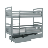 Single (3ft) Solid Pine Bunk Bed with Under Bed Storage