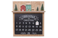 Wooden Christmas Countdown Calendar-Christmas Hanging Ornaments