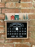Wooden Christmas Countdown Calendar - £31.99 - Christmas Hanging Ornaments 