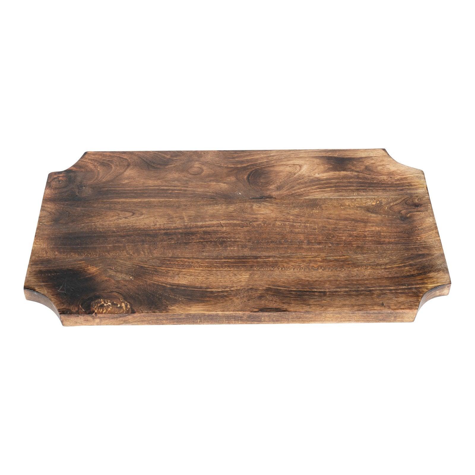 Wooden Distressed Chopping Board On Legs 39cm - £28.99 - Trays & Chopping Boards 