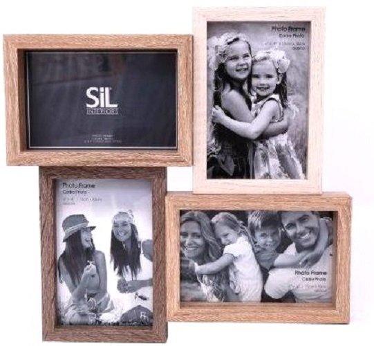 Wooden Quad Photo Frame 31cm - £27.99 - Photo Frames 