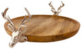 Wooden Stag Tray 33.5cm-Trays & Chopping Boards