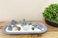 Zen Garden Candle Holder 36cm-Candle Holders & Plates